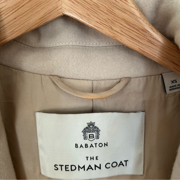 Babaton Stedman Coat in Bone - Picture 5 of 10